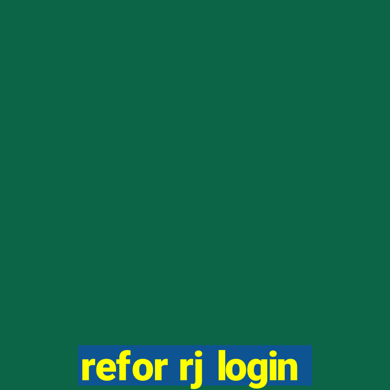 refor rj login